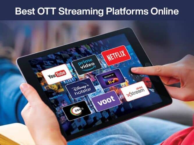 Best OTT Streaming Platforms Online