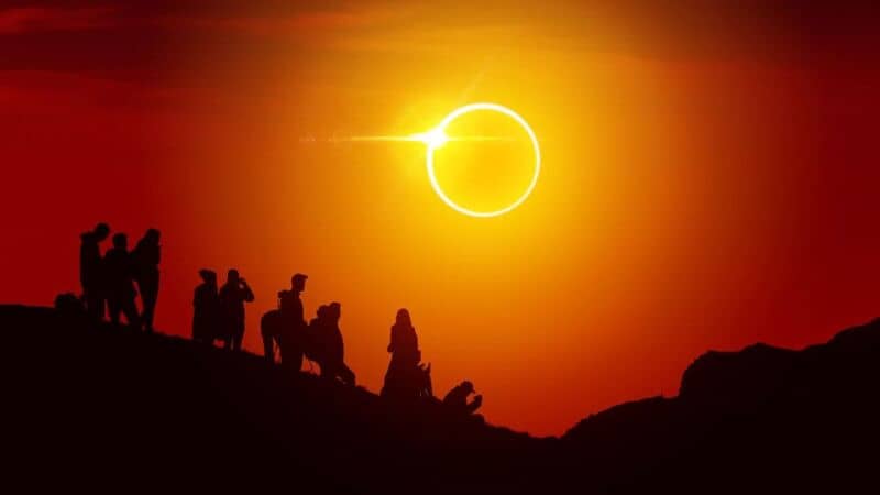 Annular solar eclipse 2023